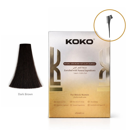 KOKO Natural Hair Color (Dark Brown)