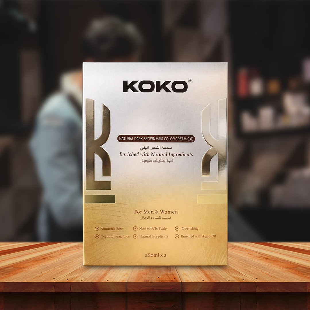 KOKO Natural Hair Color (Dark Brown)