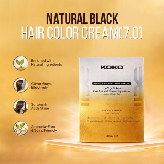 KOKO Natural Hair Color (Natural Black)