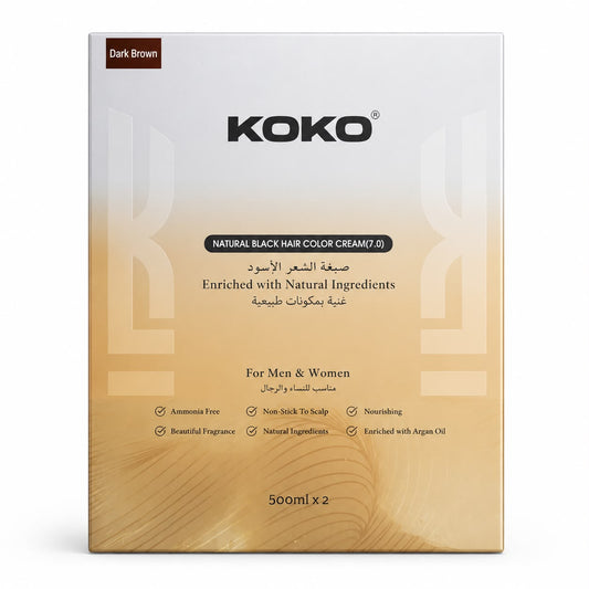 KOKO Natural Hair Color (Dark Brown)