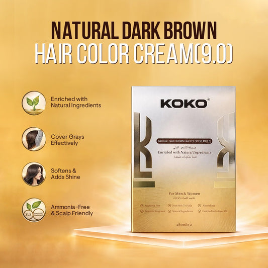 KOKO Natural Hair Color (Dark Brown)