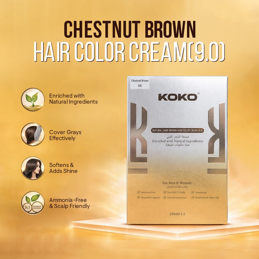 KOKO Natural Hair Color (Chestnut Brown)