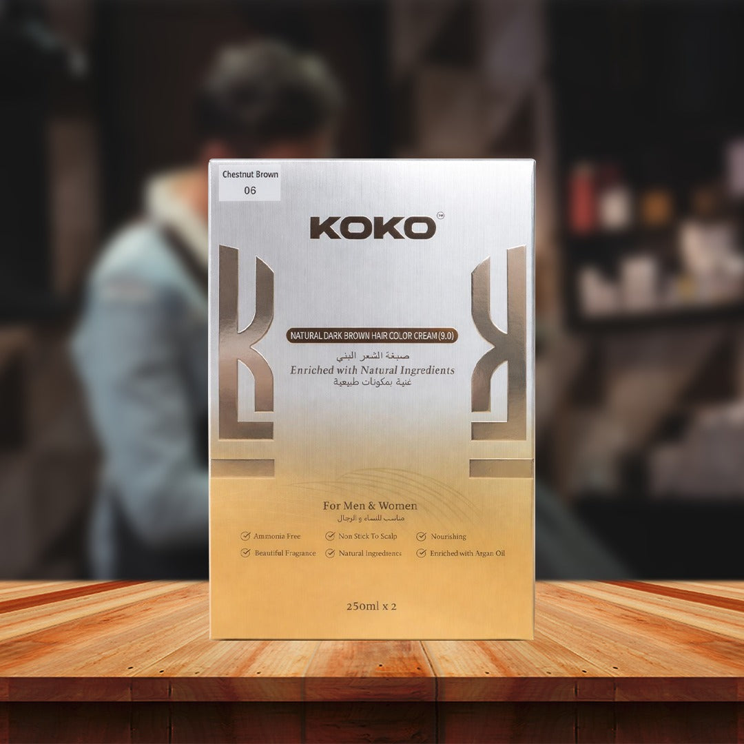 KOKO Natural Hair Color (Chestnut Brown)