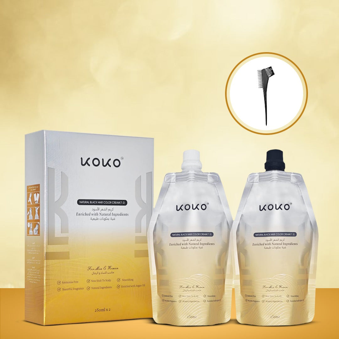 KOKO Natural Hair Color Enriched with Argan Oil