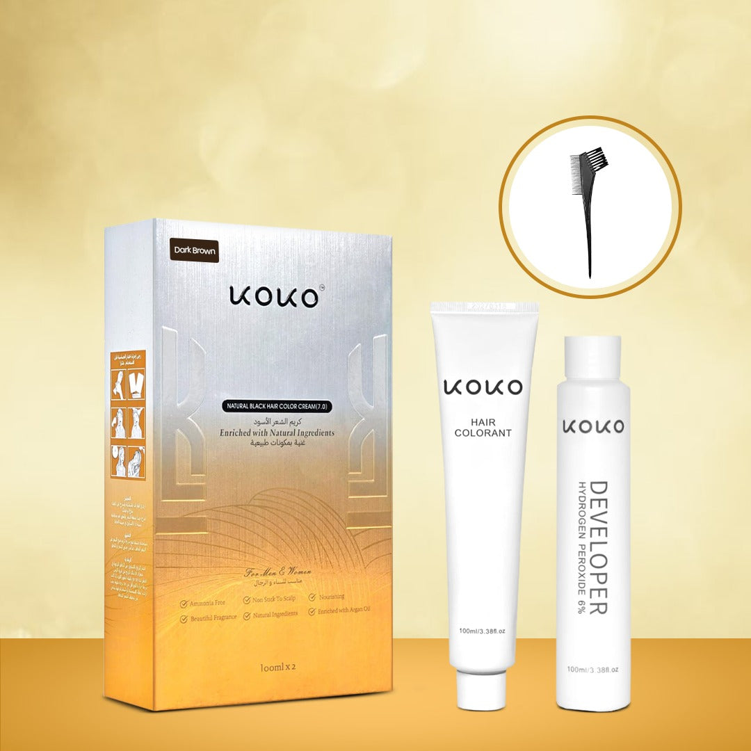 KOKO Natural Hair Color Enriched with Argan Oil